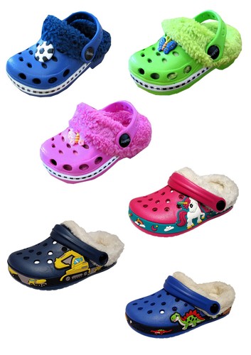 Kinder clogs warm gefüttert - clogs,